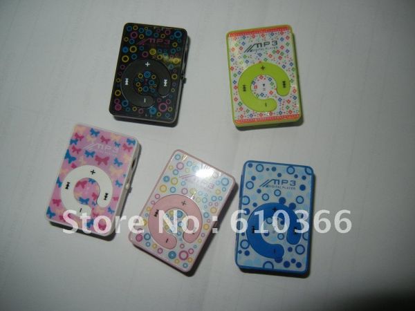 Mp3 Player Clip Colorido